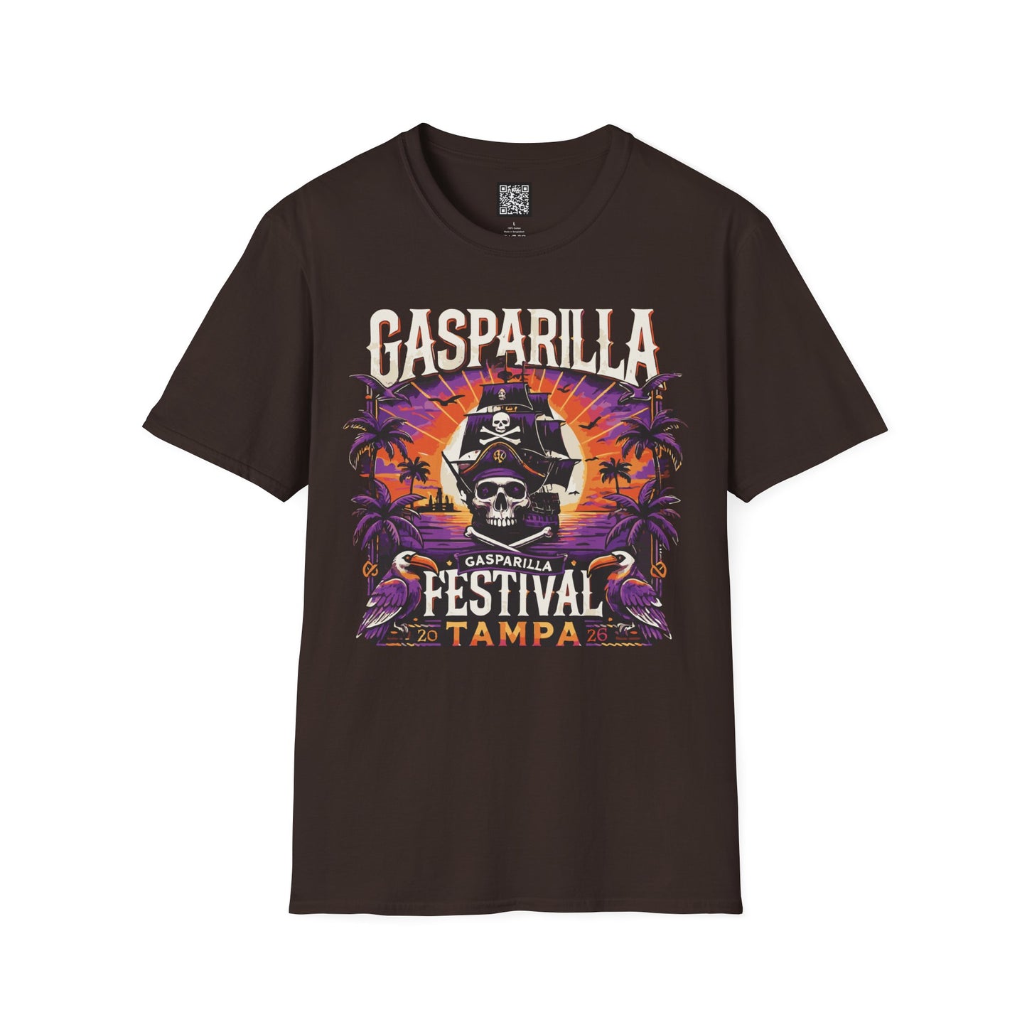 Limited Edition Gasparilla Pirate Ship 2026 T-Shirt