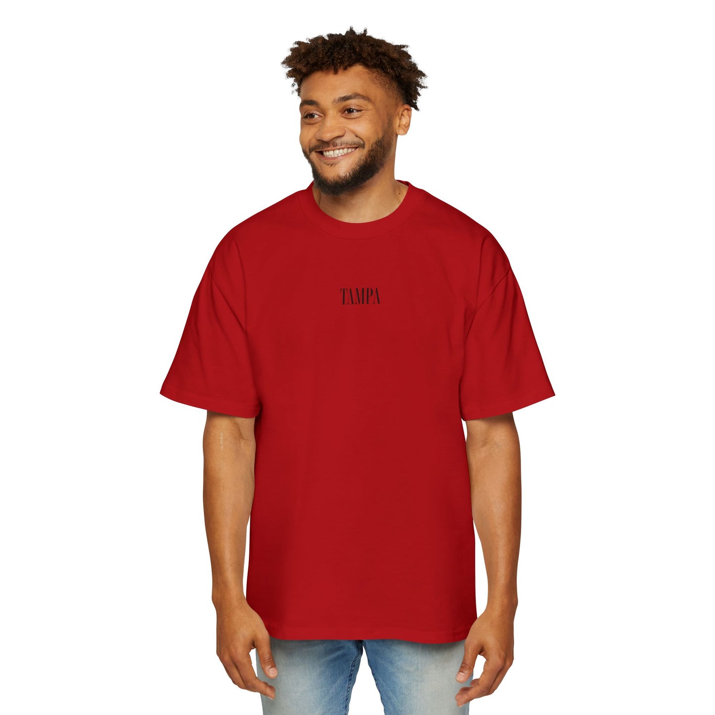 Men's Oversized Tee - Ambroise Tampa Center Chest Shirt