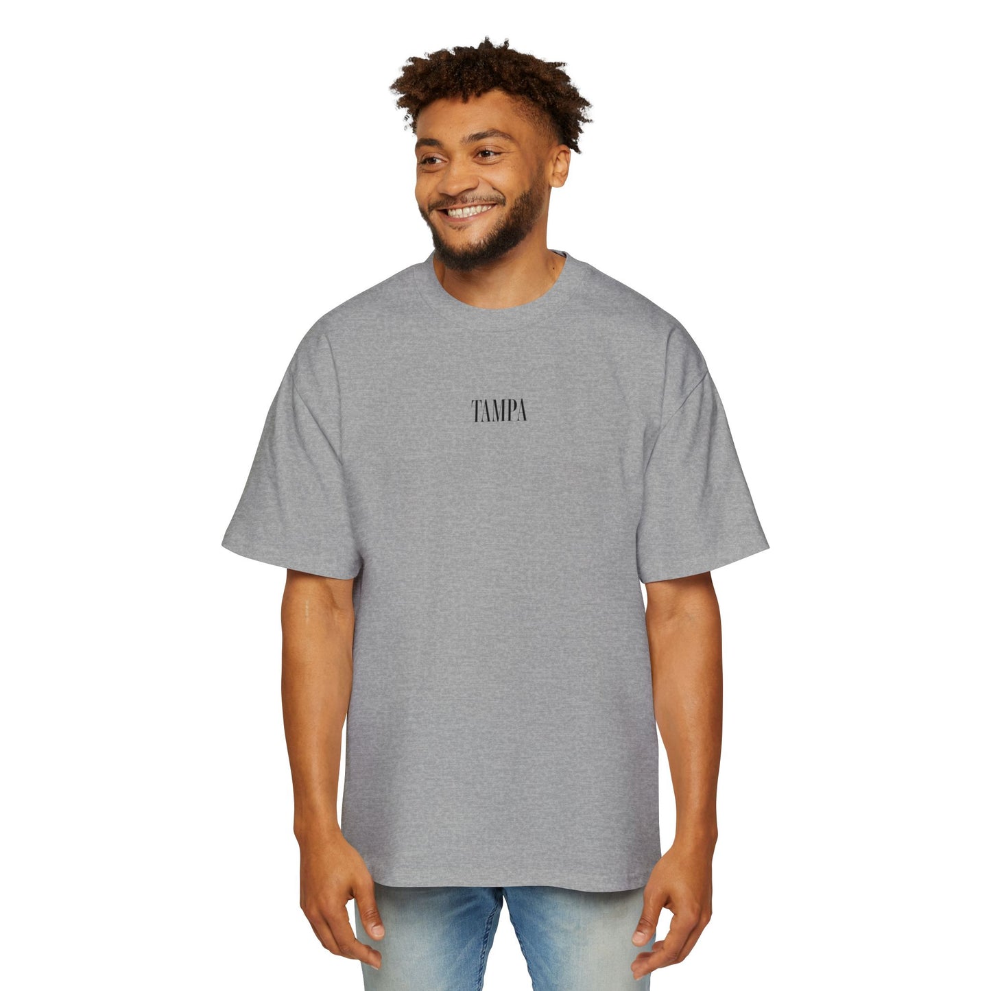 Men's Oversized Tee - Ambroise Tampa Center Chest Shirt